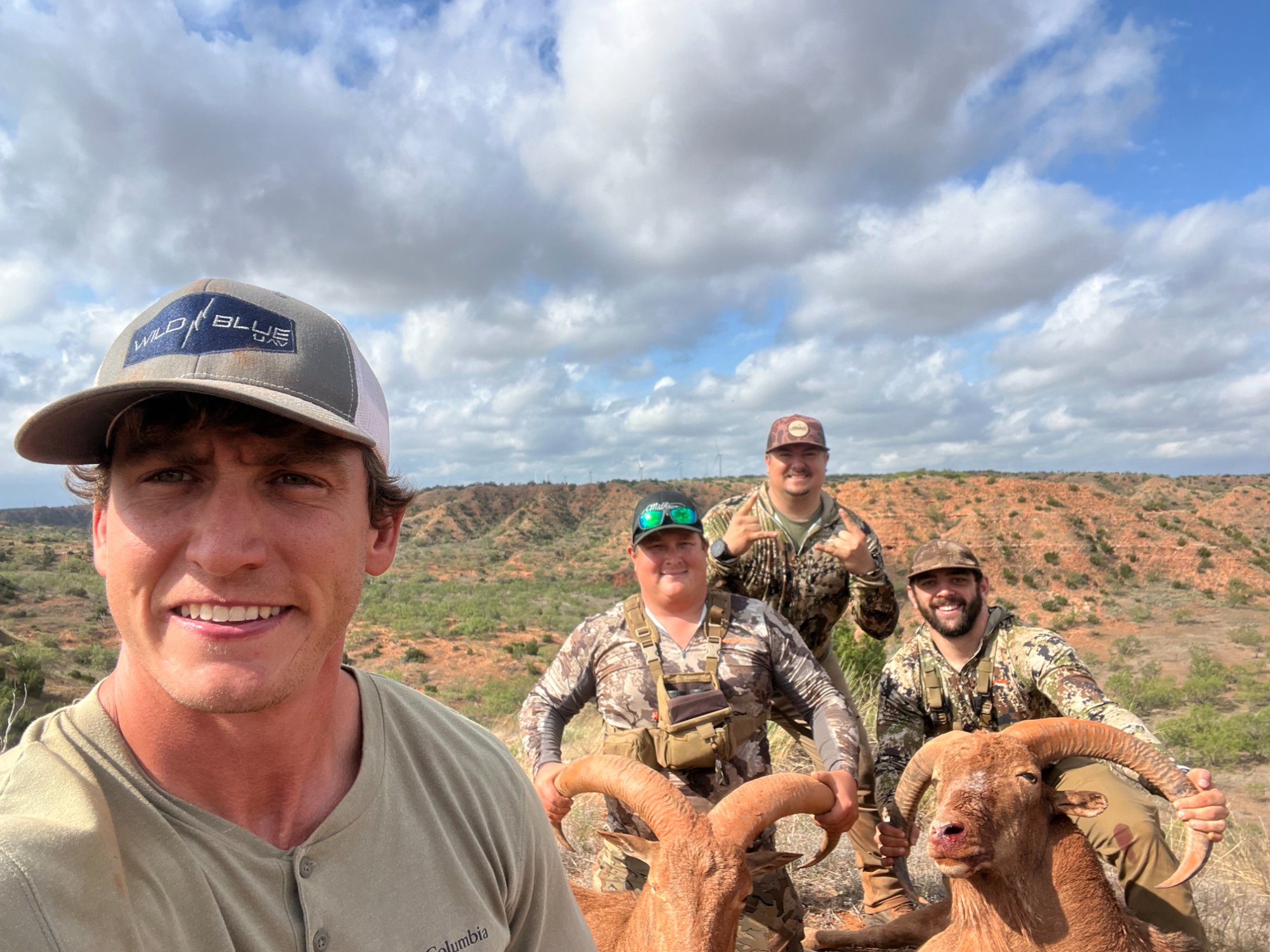 Sam McClellan in the field